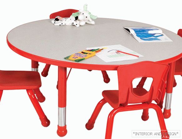 Kis asztal egy gyermek számára - 3