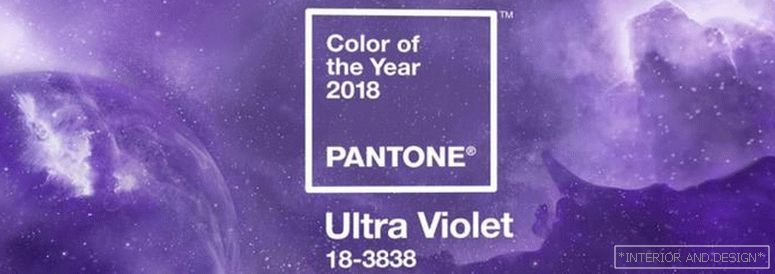 A 2018 Ultra Violet fő színe