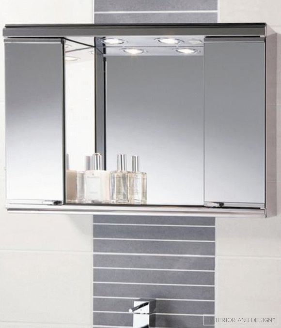 Bútor Ikea fürdőszobához (szekrény tükörrel) - 6