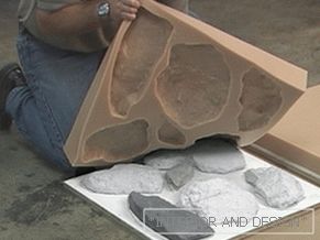 Formák egy mesterséges kőhöz